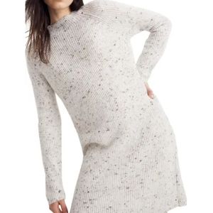 Madewell Speckled Sweater Dress